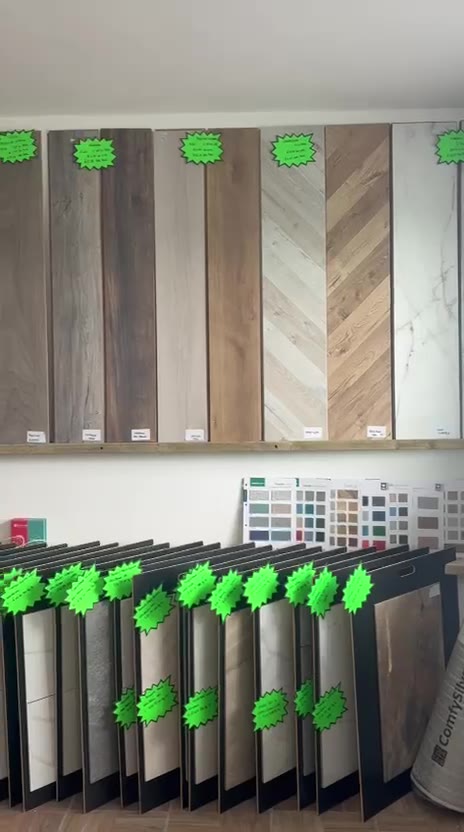 The flooring showroom